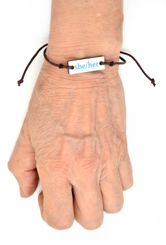 she/her Bracelet she/her Bracelet